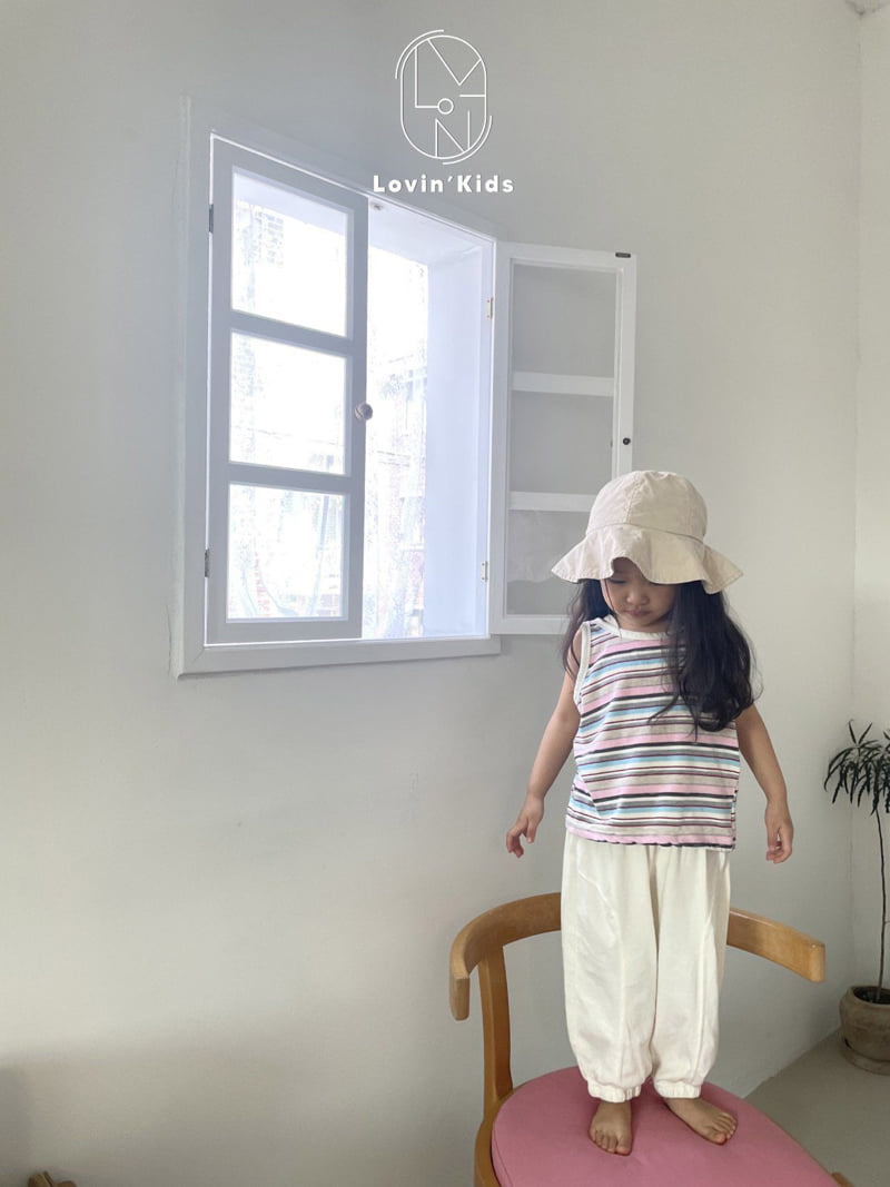 Lovin - Korean Baby Fashion - #babyboutique - Side Jogger Pants - 6