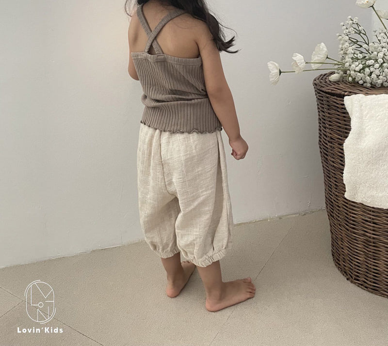 Lovin - Korean Baby Fashion - #babyboutiqueclothing - Cross Sleeveless Top - 6