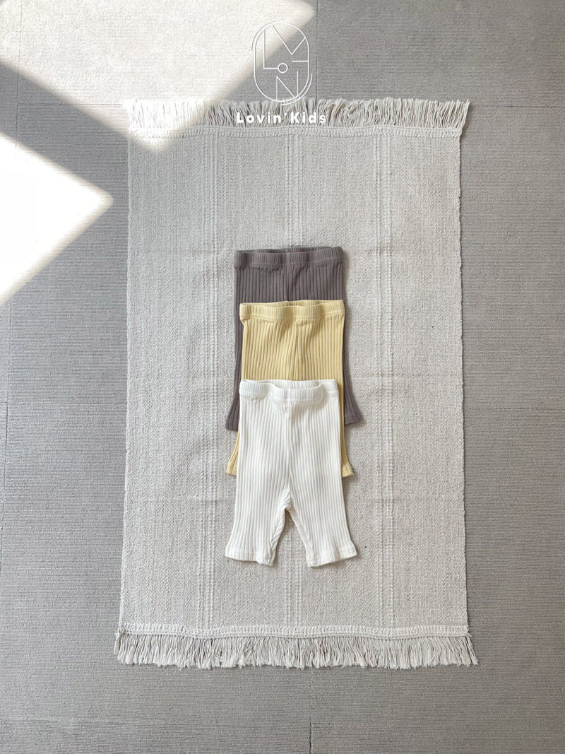 Lovin - Korean Baby Fashion - #babyfashion - Half Half Leggings - 12
