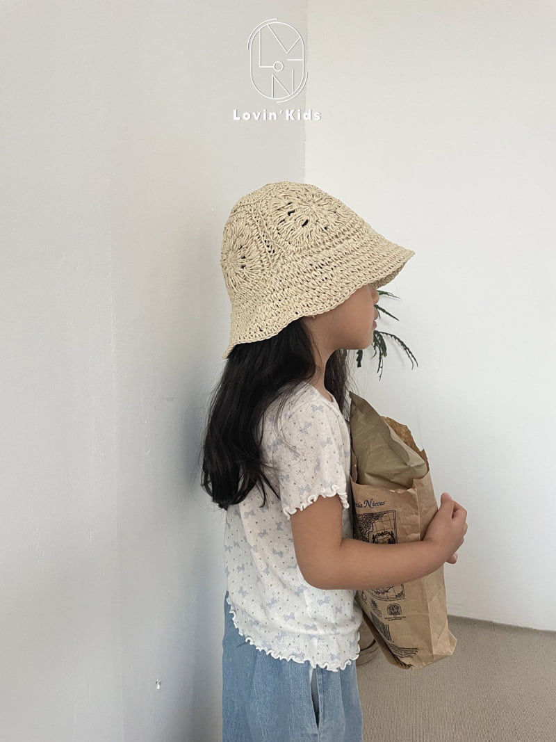 Lovin - Korean Baby Fashion - #babyfashion - Mini Ribbon Tee - 7