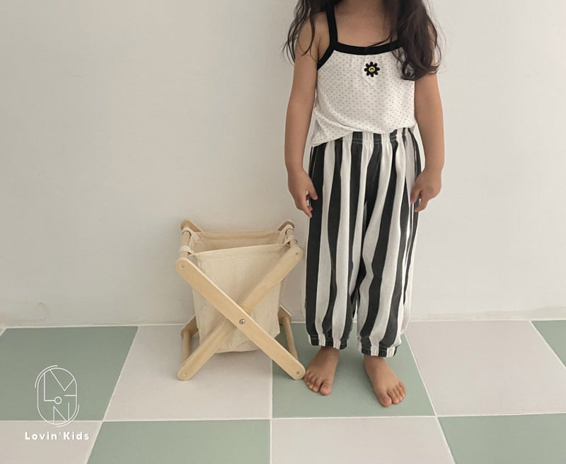 Lovin - Korean Baby Fashion - #babyfever - Dot Sleeveless Top - 3