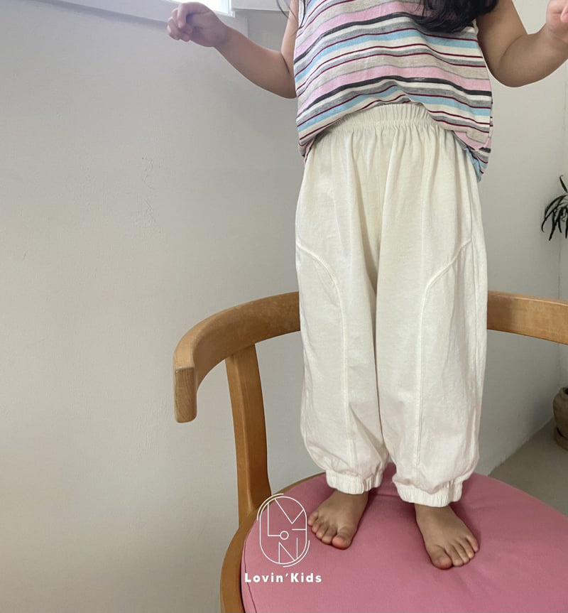 Lovin - Korean Baby Fashion - #babyfever - Side Jogger Pants - 10