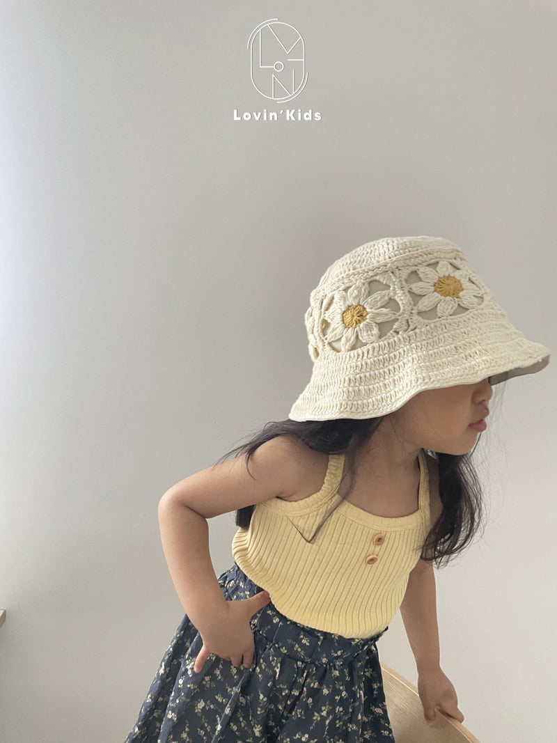 Lovin - Korean Baby Fashion - #babygirlfashion - Cross Sleeveless Top - 10