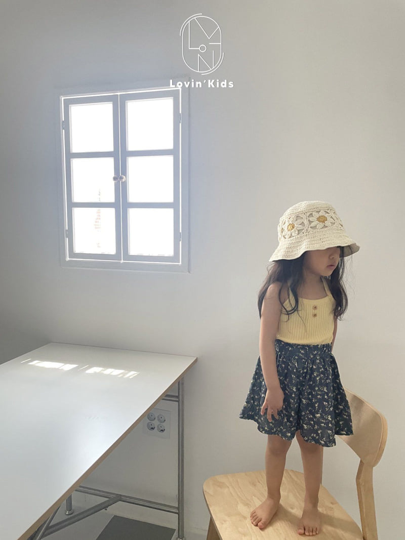Lovin - Korean Baby Fashion - #babygirlfashion - Bling Skirted Pants - 8