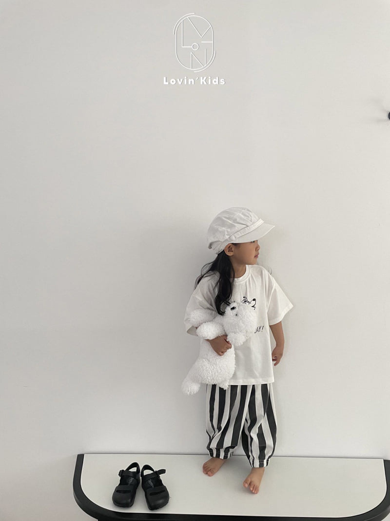 Lovin - Korean Baby Fashion - #babygirlfashion - Puppy Short Sleeve Tee - 7