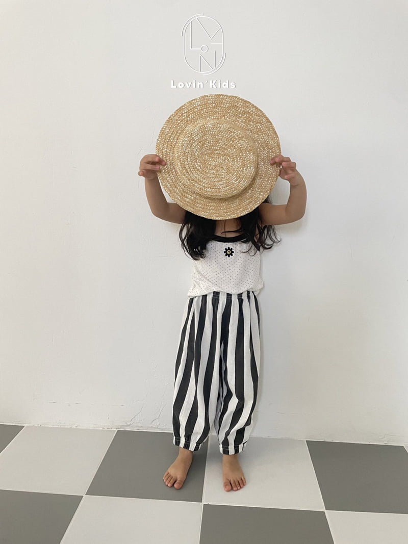 Lovin - Korean Baby Fashion - #babyoninstagram - Dot Sleeveless Top - 6