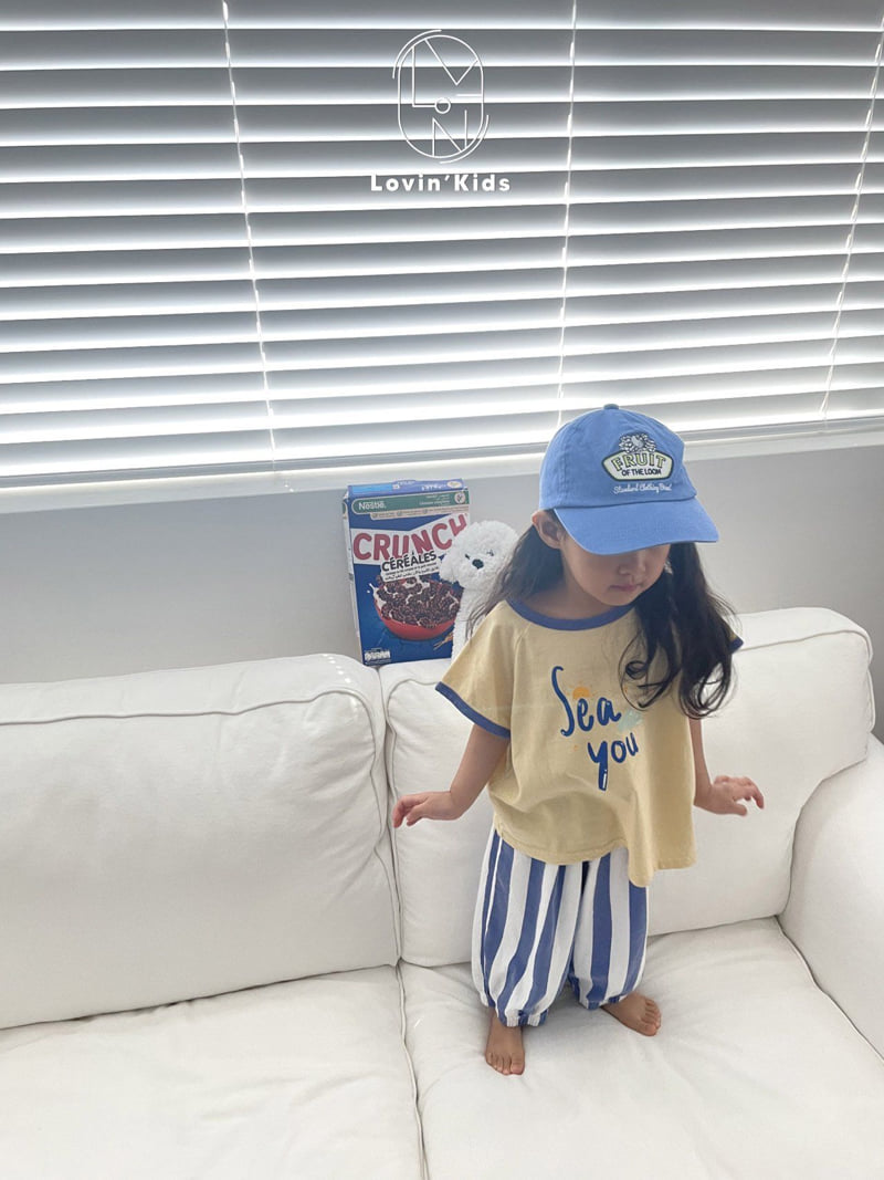 Lovin - Korean Baby Fashion - #babyoutfit - See You Tee - 7