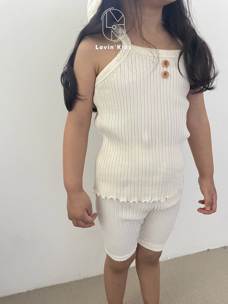 Lovin - Korean Baby Fashion - #babyoutfit - Half Half Leggings - 4