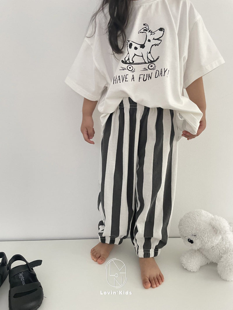 Lovin - Korean Baby Fashion - #onlinebabyboutique - Street Jogger Pants - 12