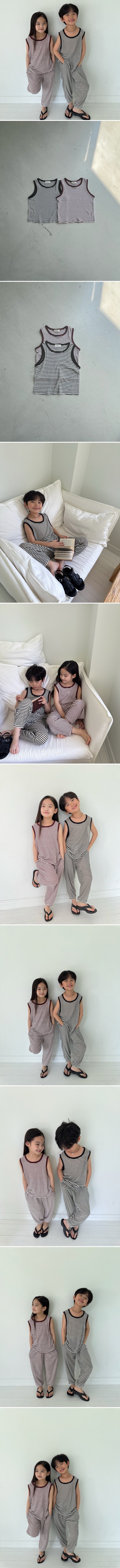 Made Studio - Korean Children Fashion - #kidsshorts - Cookie Sleeveless