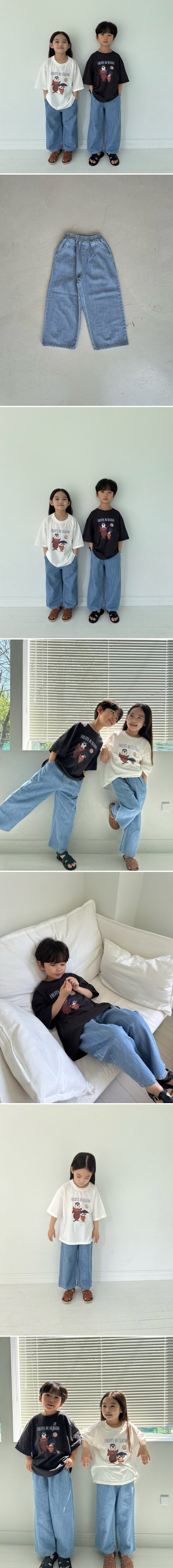 Made Studio - Korean Children Fashion - #kidzfashiontrend - Summer Long Denim Pants