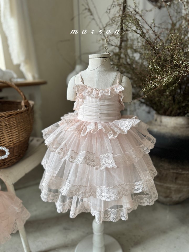 Marron - Korean Baby Fashion - #babyboutique - Sage Dress