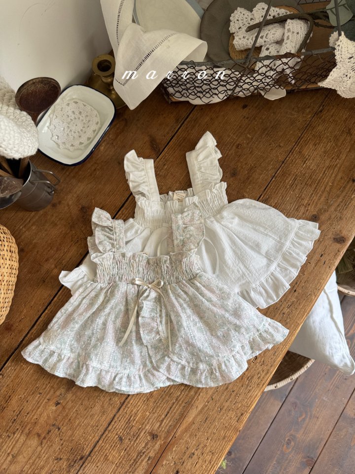 Marron - Korean Baby Fashion - #babyboutique - Bebe Misa Blouse