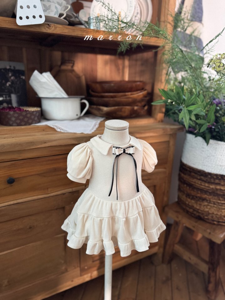 Marron - Korean Baby Fashion - #babyboutique - Coco Bodysuit - 4