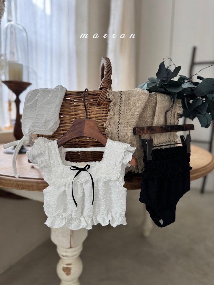 Marron - Korean Baby Fashion - #babyclothing - Lola Swimsuit - 8