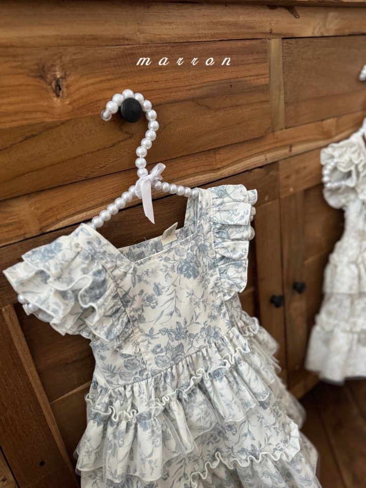 Marron - Korean Baby Fashion - #babyclothing - Aroha Dress - 5