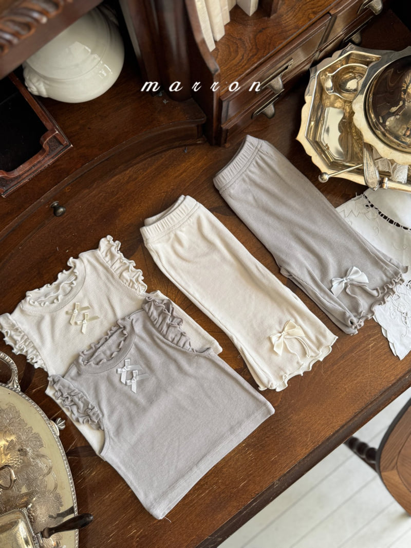Marron - Korean Baby Fashion - #babyclothing - Mimi Leggings - 12