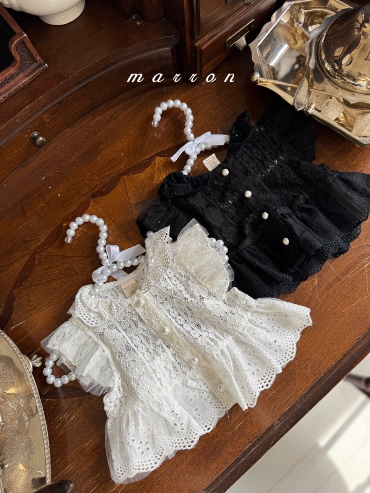 Marron - Korean Baby Fashion - #babyfashion - Blossom Vest - 7