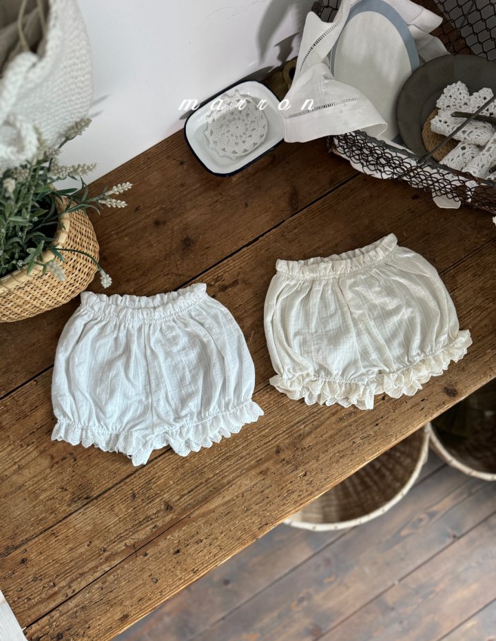 Marron - Korean Baby Fashion - #babyfashion - Madeleine Short Pants