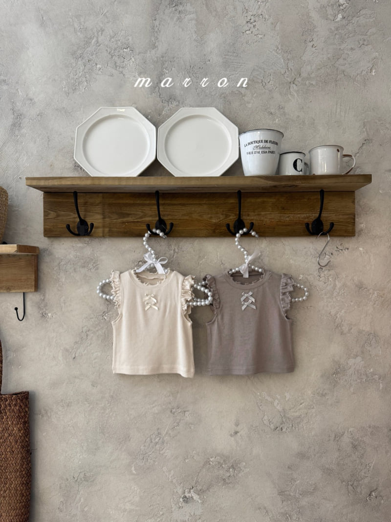 Marron - Korean Baby Fashion - #babyfashion - Mimi Tee - 12