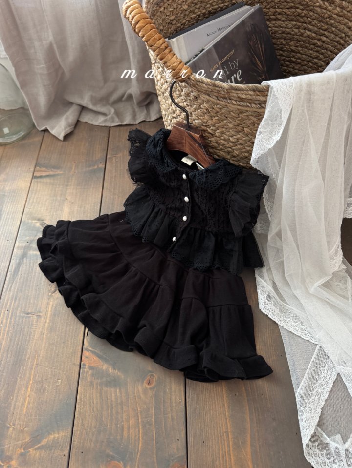 Marron - Korean Baby Fashion - #babyfever - Blossom Vest - 8