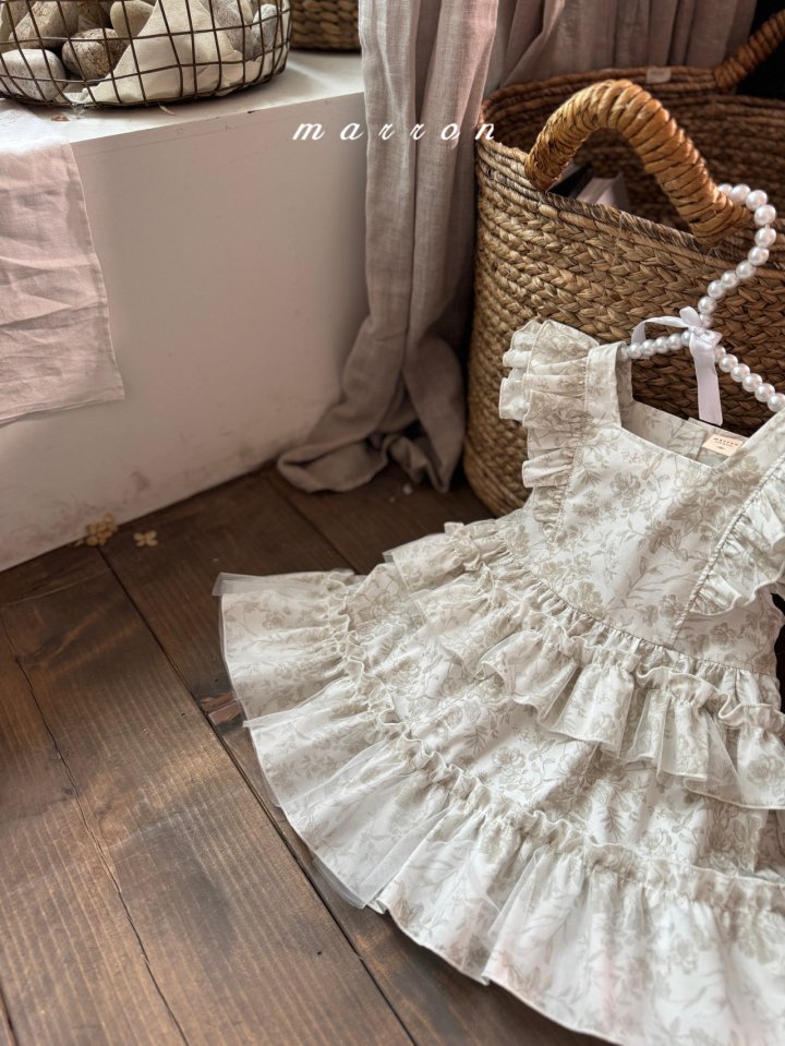 Marron - Korean Baby Fashion - #babyfever - Aroha Dress - 7
