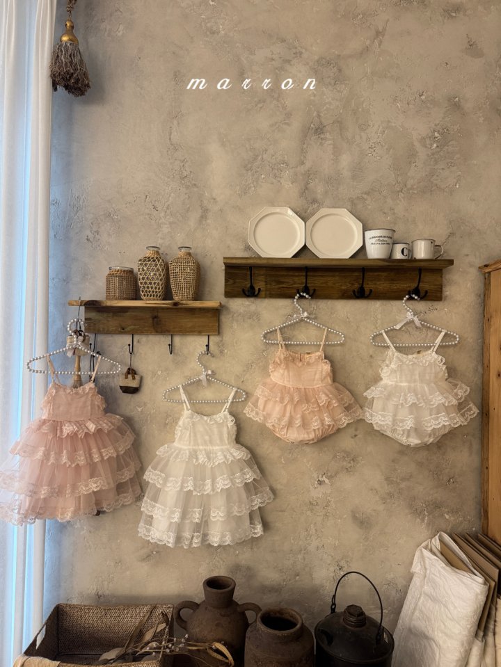 Marron - Korean Baby Fashion - #babyfever - Sage Dress - 5