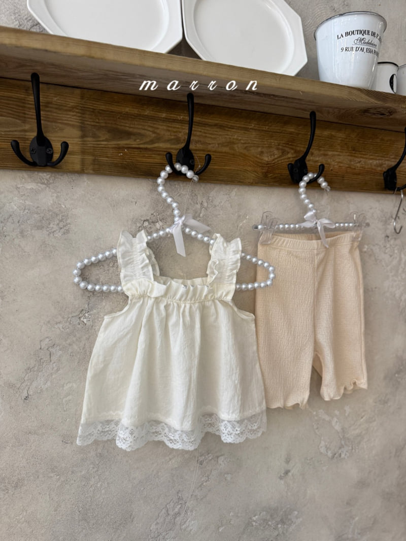 Marron - Korean Baby Fashion - #babyfever - Chouchou Blouse - 11