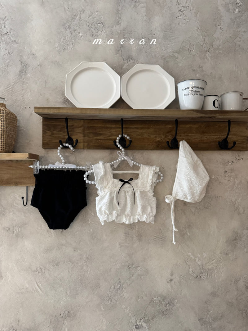 Marron - Korean Baby Fashion - #babygirlfashion - Lola Swimsuit - 11