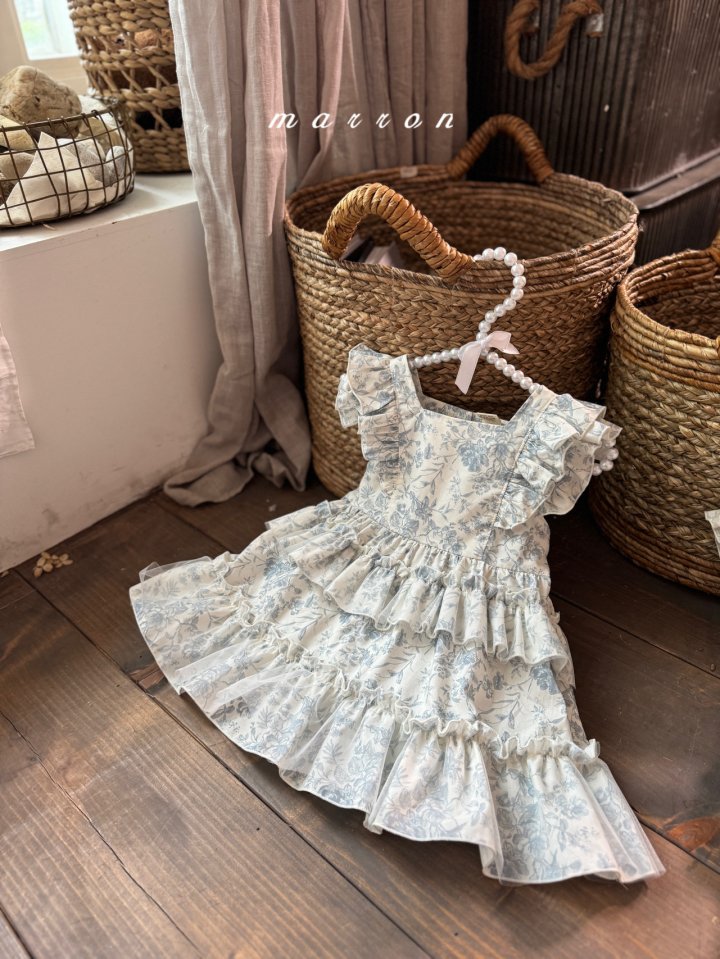 Marron - Korean Baby Fashion - #babygirlfashion - Aroha Dress - 8