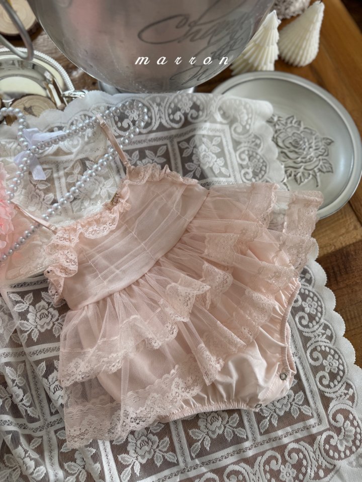 Marron - Korean Baby Fashion - #babygirlfashion - Sage Bodysuit - 9