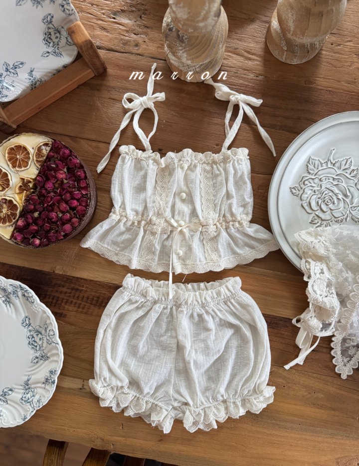 Marron - Korean Baby Fashion - #babylifestyle - Madeleine Blouse - 3