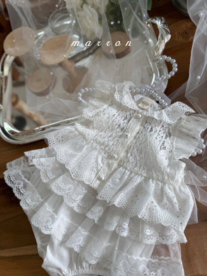 Marron - Korean Baby Fashion - #babyoninstagram - Blossom Vest - 11