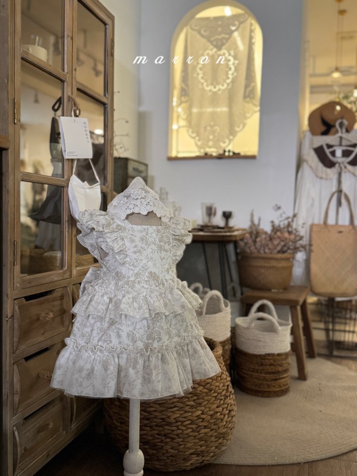 Marron - Korean Baby Fashion - #babyoninstagram - Aroha Dress - 10