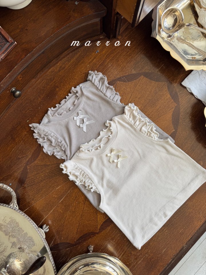 Marron - Korean Baby Fashion - #babyoninstagram - Mimi Tee