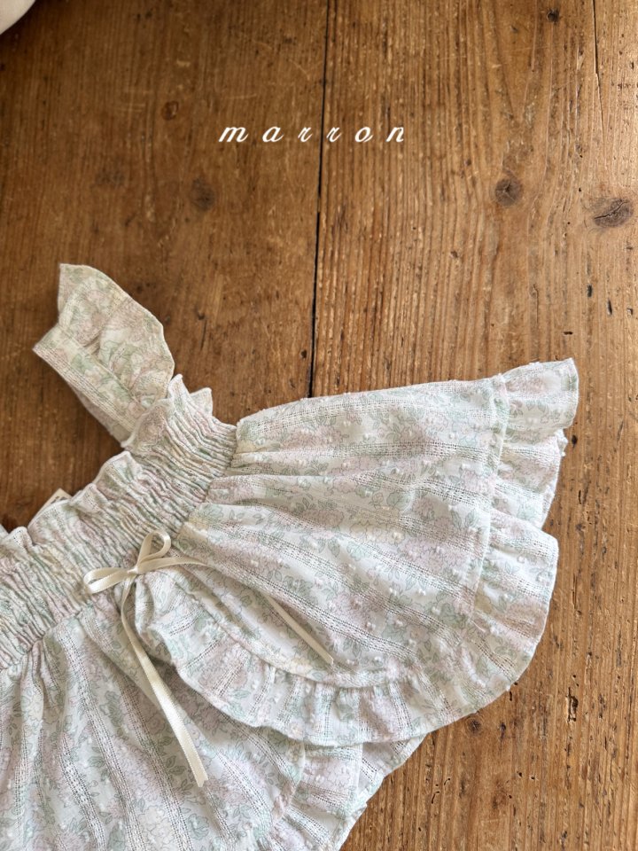 Marron - Korean Baby Fashion - #babyoninstagram - Bebe Misa Blouse - 9