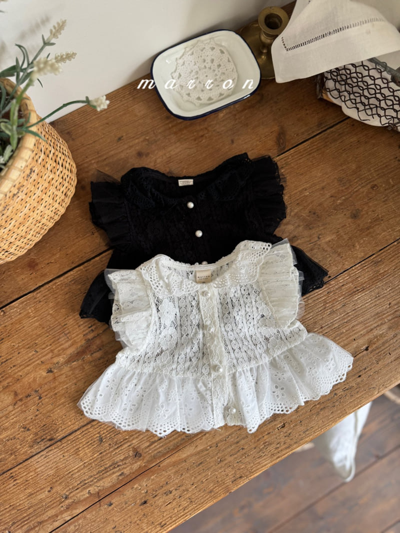 Marron - Korean Baby Fashion - #babyootd - Blossom Vest - 12