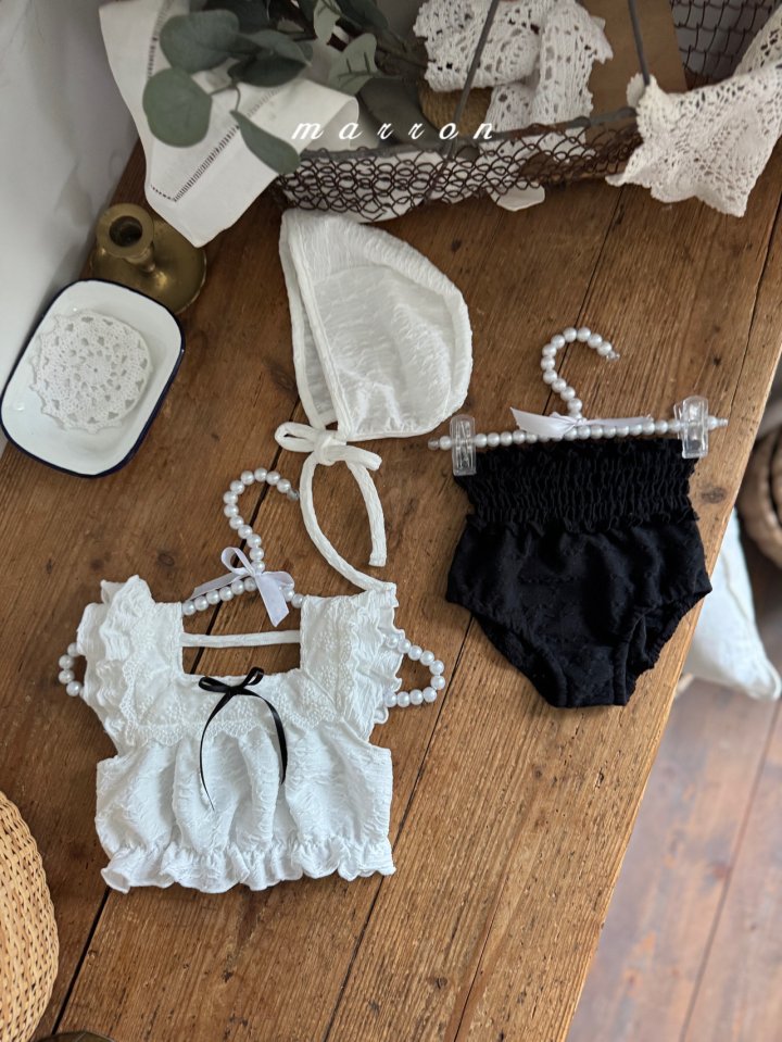 Marron - Korean Baby Fashion - #babyoutfit - Lola Swimsuit