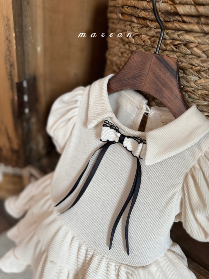 Marron - Korean Baby Fashion - #babyoutfit - Coco Dress - 11