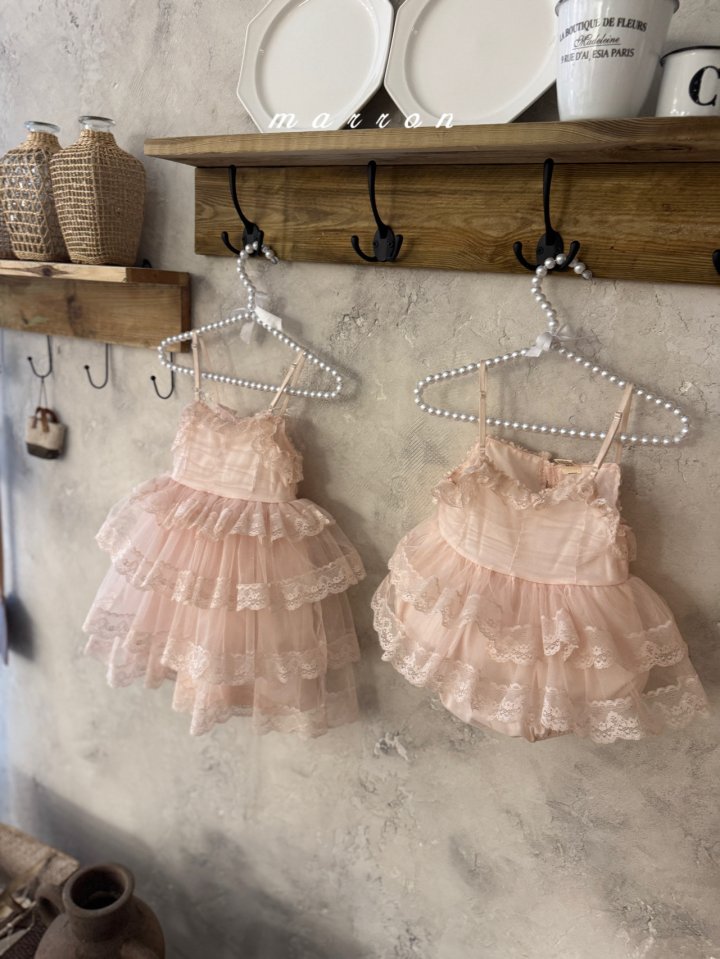 Marron - Korean Baby Fashion - #babyoutfit - Sage Dress - 11