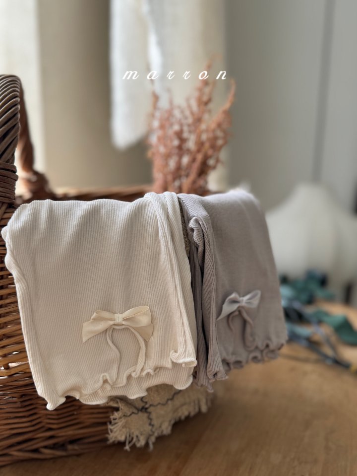Marron - Korean Baby Fashion - #babyoutfit - Mimi Leggings - 5