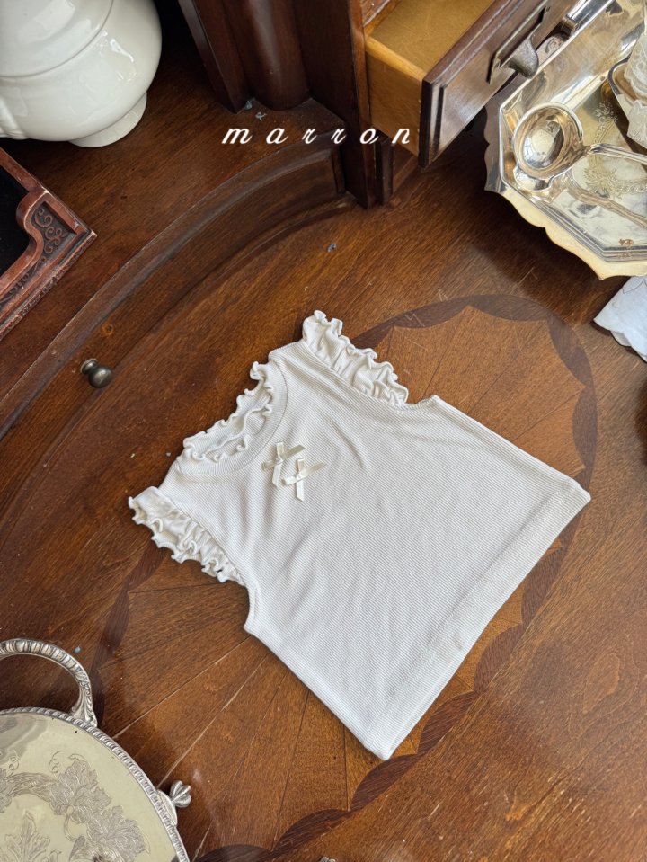 Marron - Korean Baby Fashion - #babyoutfit - Mimi Tee - 3