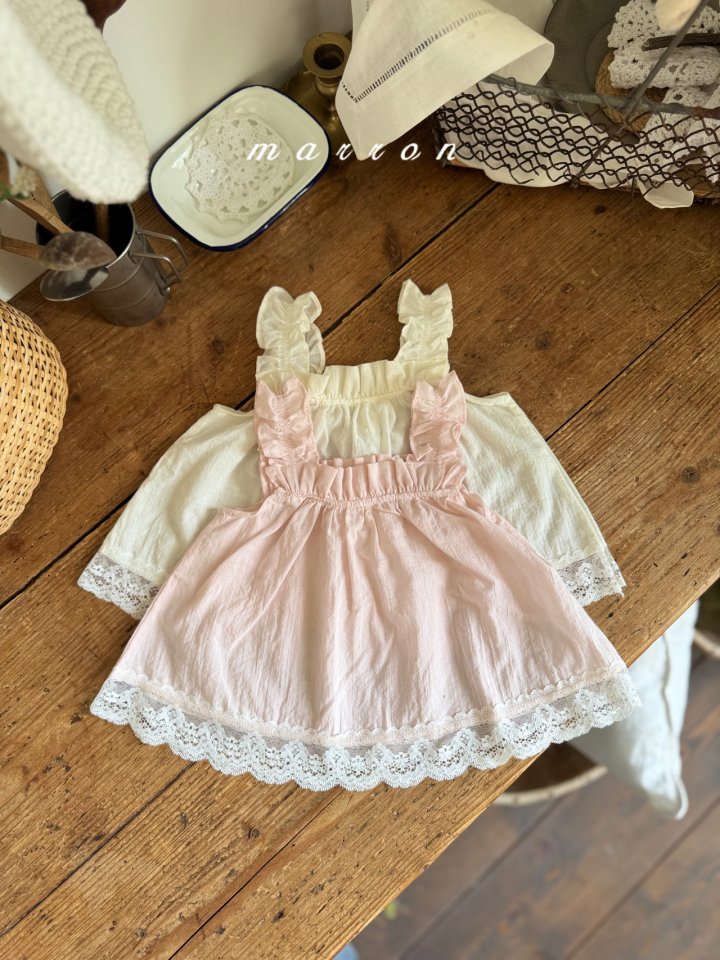 Marron - Korean Baby Fashion - #babyoutfit - Chouchou Blouse - 2