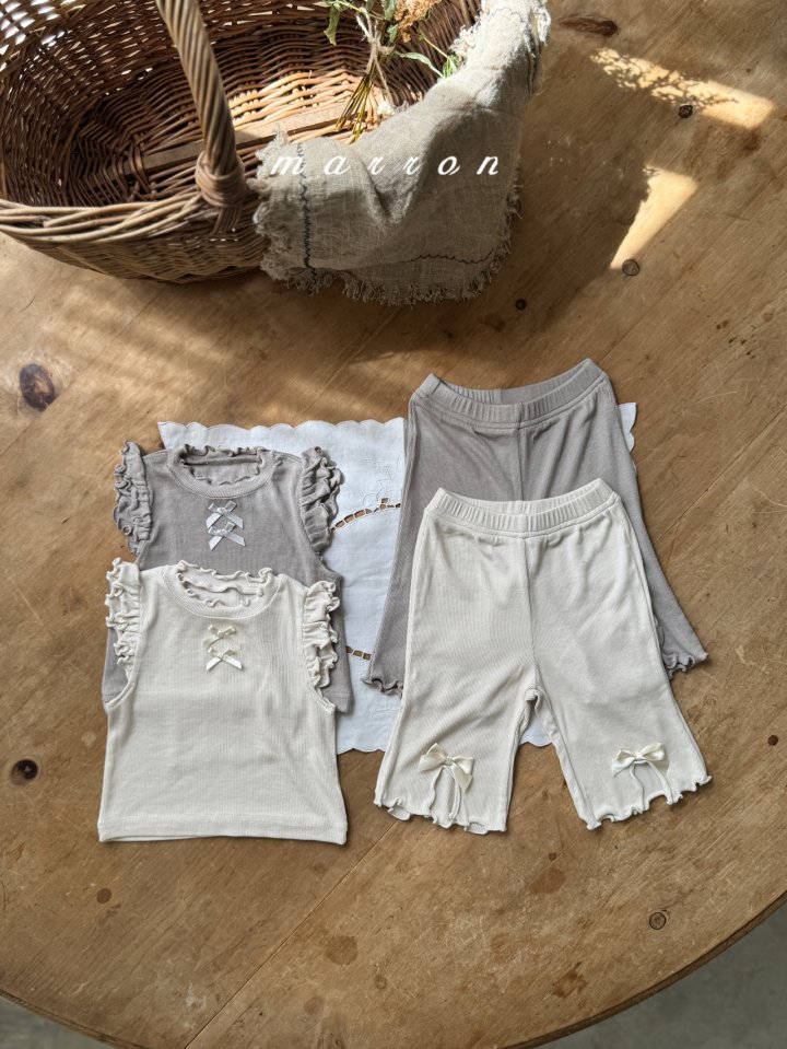 Marron - Korean Baby Fashion - #babywear - Mimi Leggings - 6