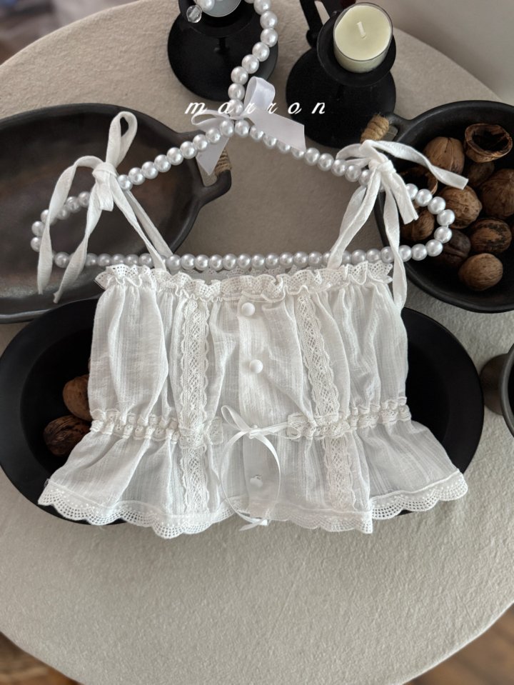Marron - Korean Baby Fashion - #onlinebabyboutique - Madeleine Blouse - 9