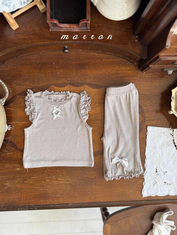 Marron - Korean Baby Fashion - #onlinebabyboutique - Mimi Tee - 6