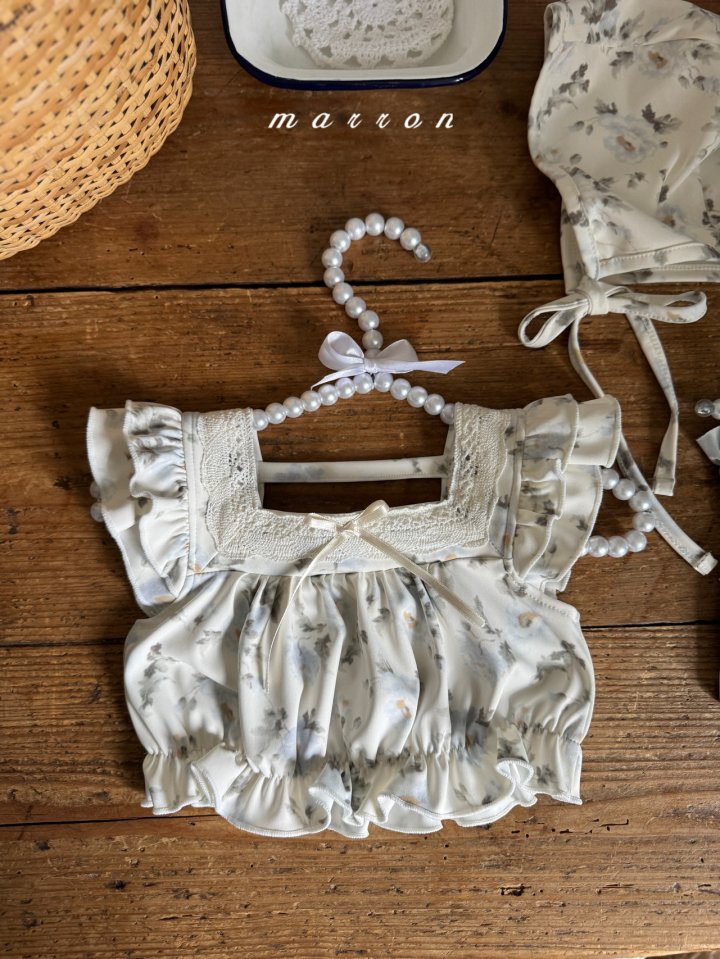 Marron - Korean Baby Fashion - #onlinebabyshop - Lola Swimsuit - 3