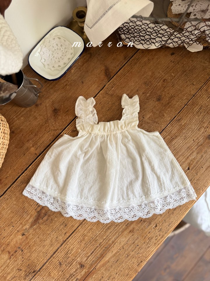 Marron - Korean Baby Fashion - #onlinebabyshop - Chouchou Blouse - 5
