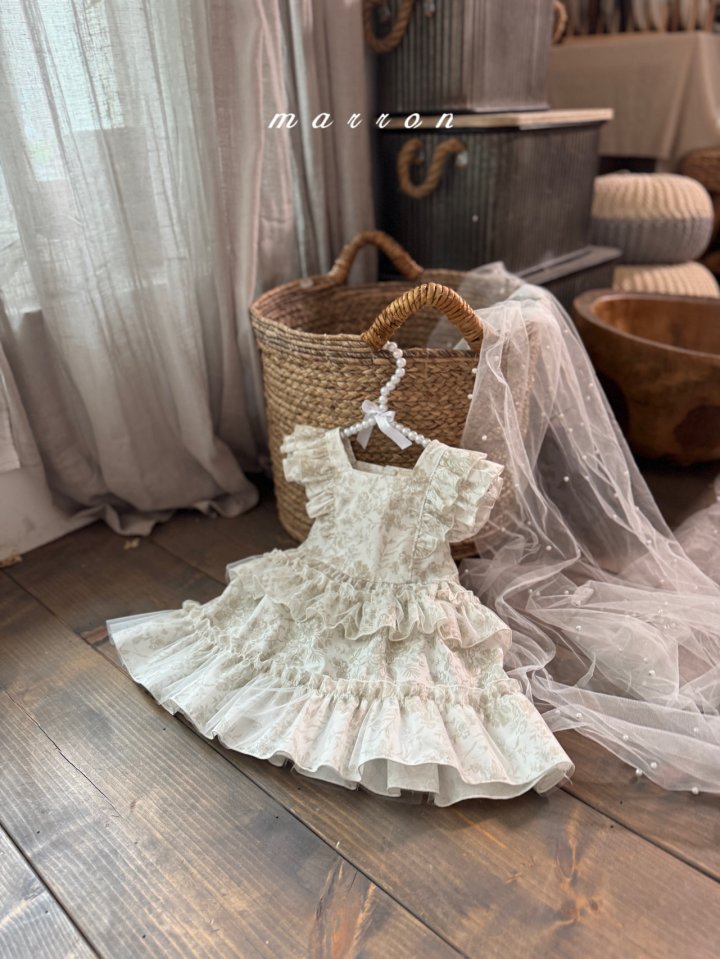 Marron - Korean Baby Fashion - #smilingbaby - Aroha Dress - 2