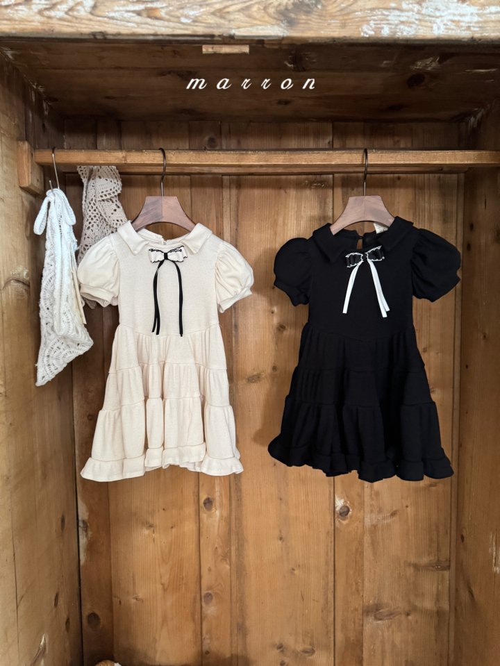 Marron - Korean Baby Fashion - #smilingbaby - Coco Dress